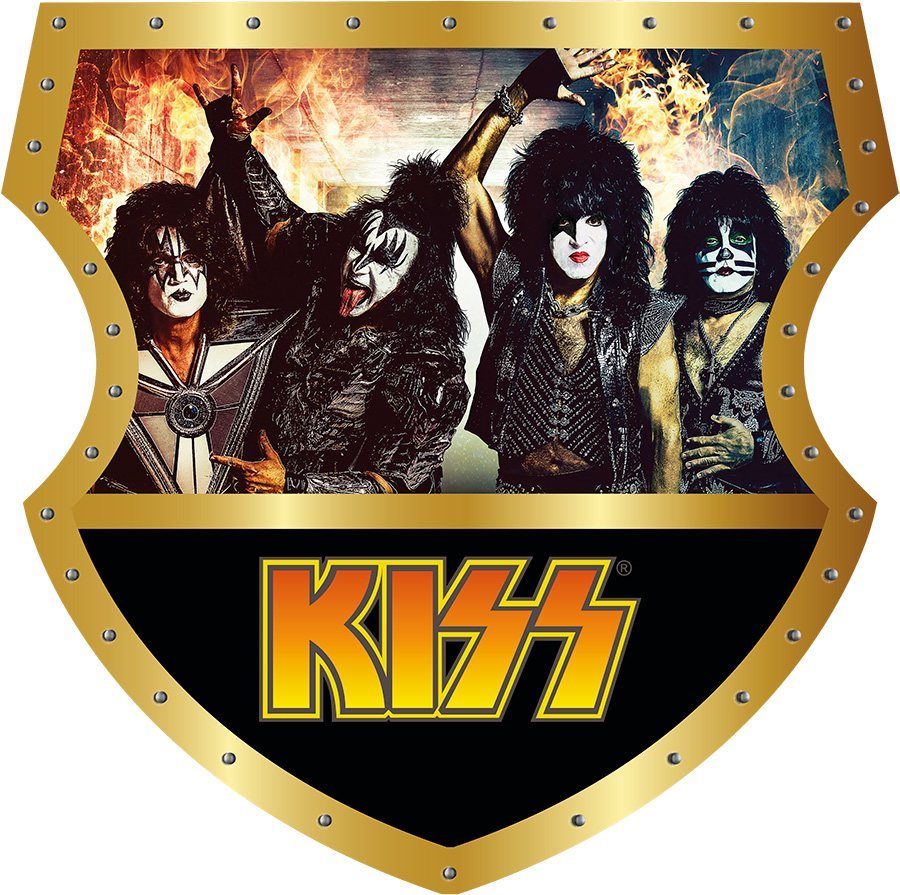 Kiss - End of the Road - Music Shield - Straight Top