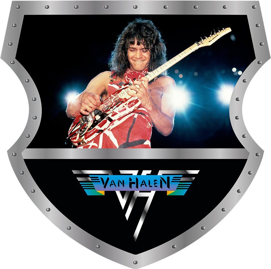 Eddie van Halen - Early Years - Music Shield - Straight Top