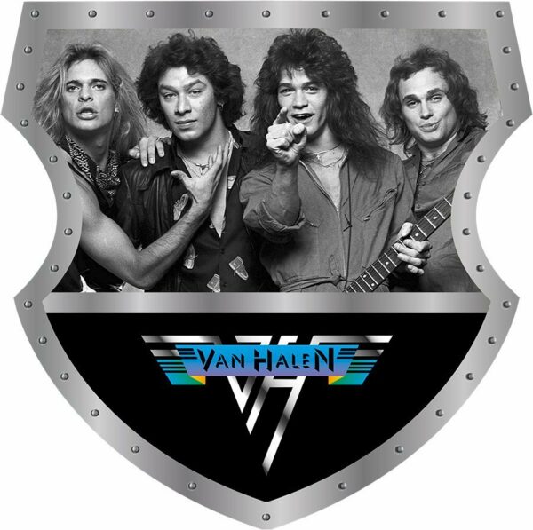 Van Halen - Music Shield - Straight Top