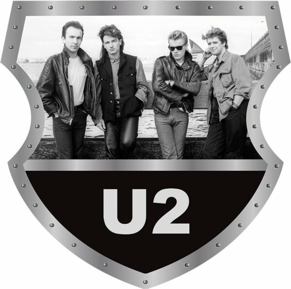 U2 - Early Years - Music Shield - Straight Top