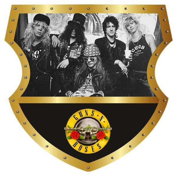 Guns 'n Roses - Music Shield - Straight Top