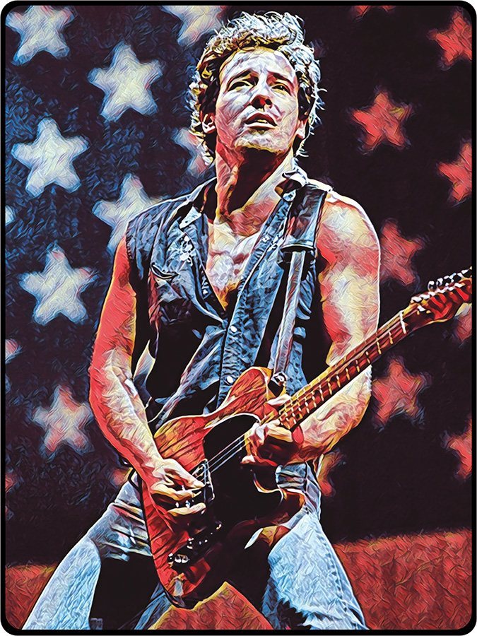Bruce Springsteen - USA Flag