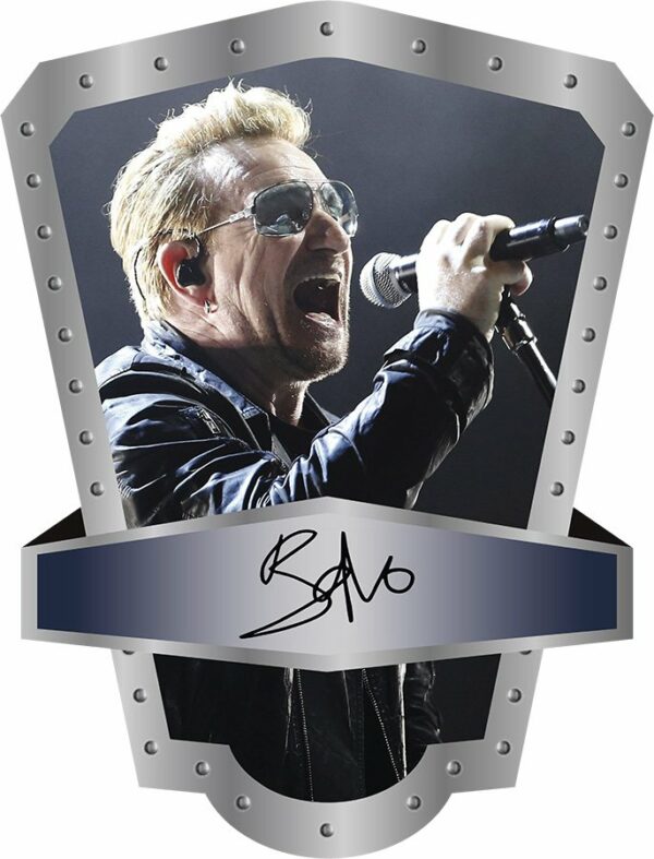 U2 - Bono - Music Shield High