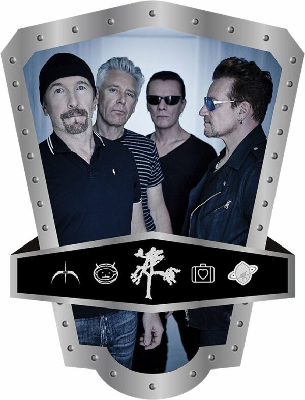 U2 - Icons - Music Shield High
