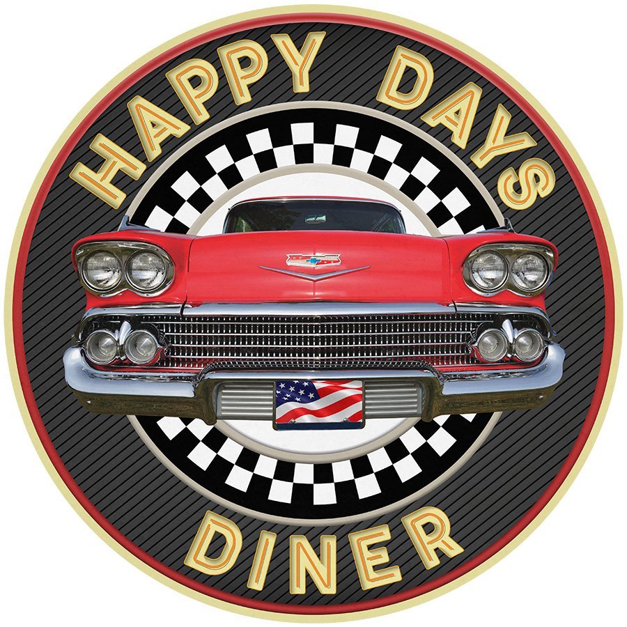 Happy Days Diner - 35 cm