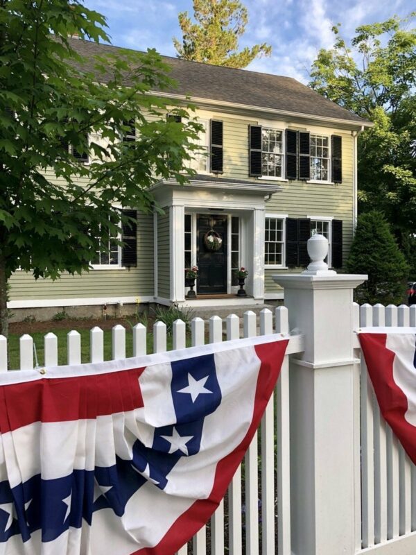 Vlag - USA half rond - Afbeelding 2