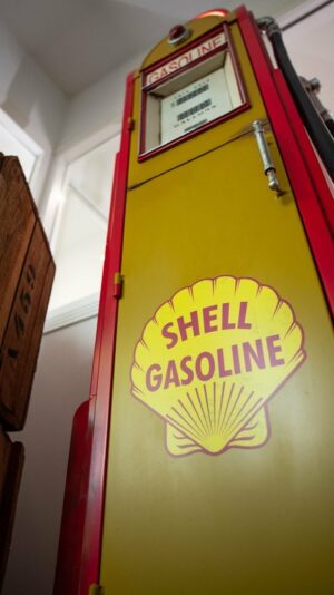 Shell Kast Benzinepomp - kast - reproductie Shell - Signs USA