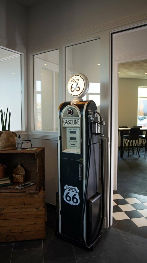 Benzinepomp - kast - reproductie Route 66 - Afbeelding 4