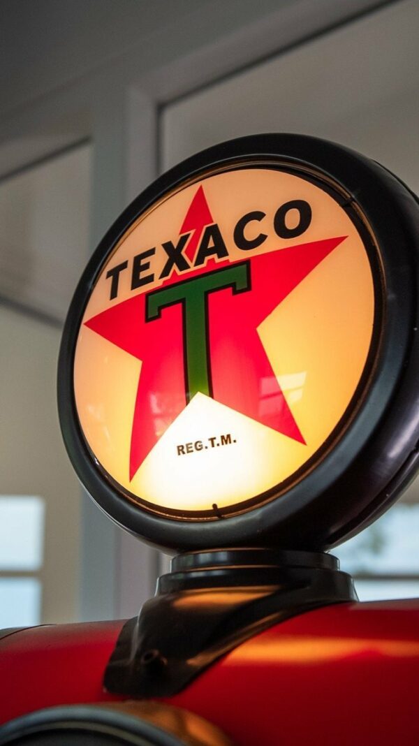 Benzinepomp - kast - reproductie Texaco - Afbeelding 3