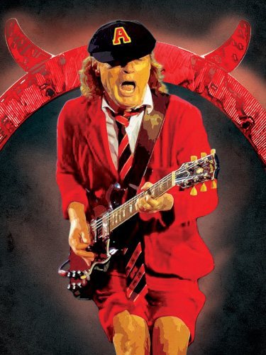 Angus Young - AC/DC - 30x40
