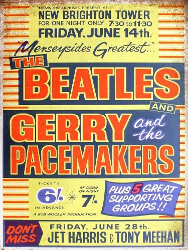 The Beatles - Gary and the Pacemakers - 30x40