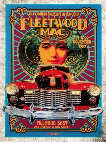 Fleetwood-Mac - 1969 New York - 30x40