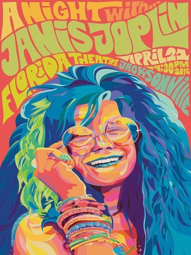Janis Joplin - Florida - 30x40
