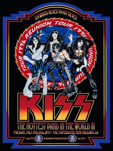 Kiss - New Orleans - 30x40