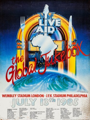 Live Aid - 1985 - 30x40