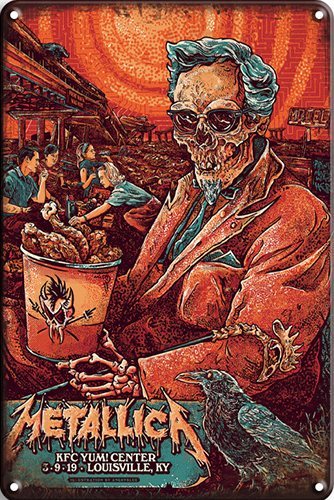 Metallica - Louisville - 30x40