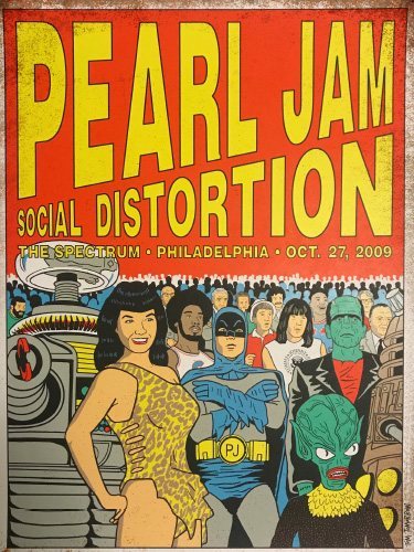 Pearl Jam - 2009 Philidelphia - 30x40