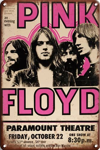 Pink Floyd - Pink - Paramount Theatre - 30x40