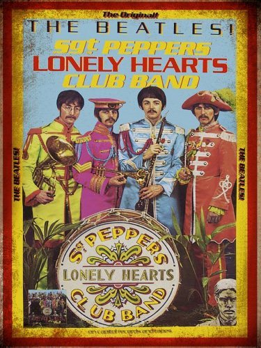 The Beatles - Sgt Pepper Lonely Heart - 30x40