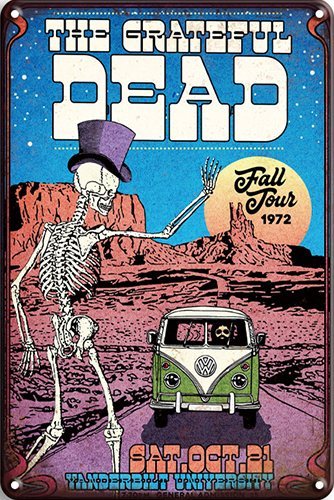 The Grateful Dead - 20x30 cm
