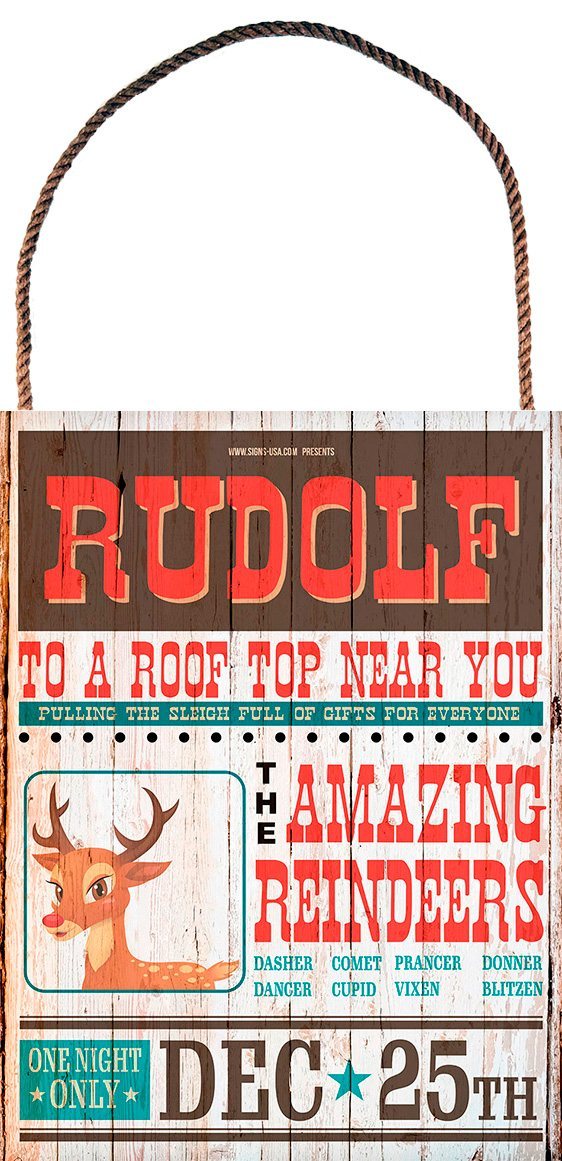 Rudolf - Hanger aan touw
