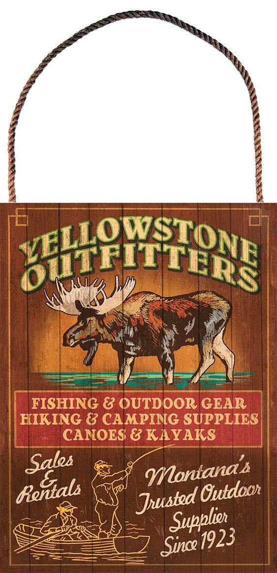 Yellowstone - Outfitters - Hanger aan touw