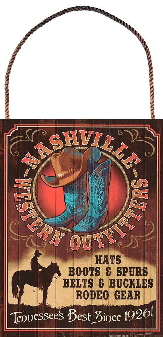 Nashville Boots - Hanger aan touw