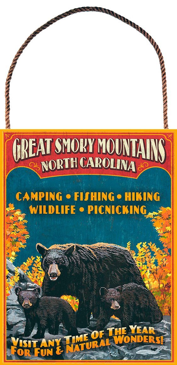 Smoky Montains - Hanger aan touw