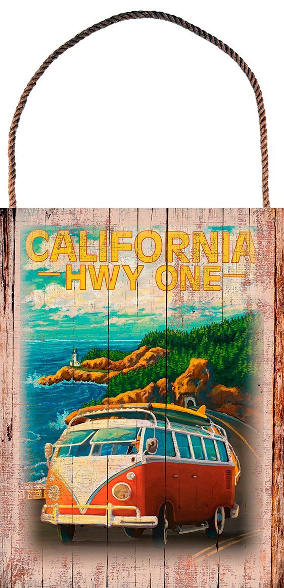 California-Bus - Hanger aan touw