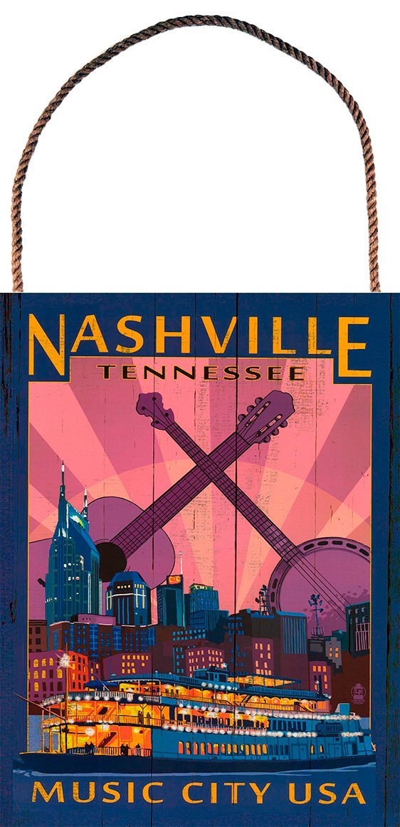 Nashville - Music City - Hanger aan touw