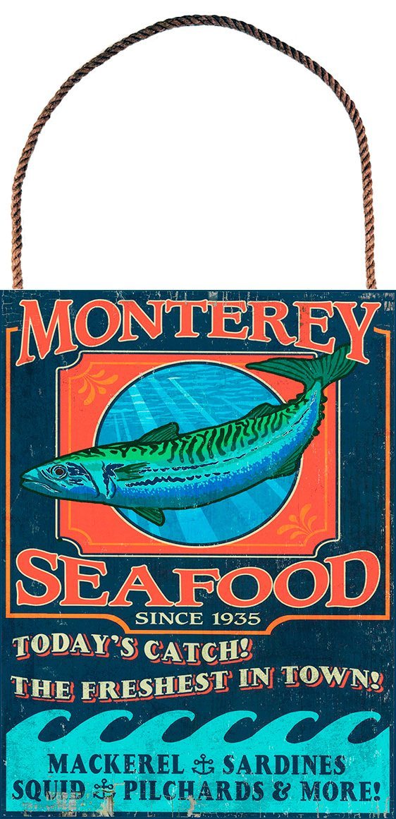Monterey - Seafood - Hanger aan touw
