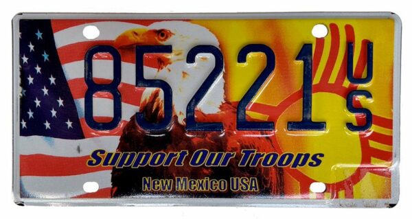 New Mexico - Eagle - Support the Troops