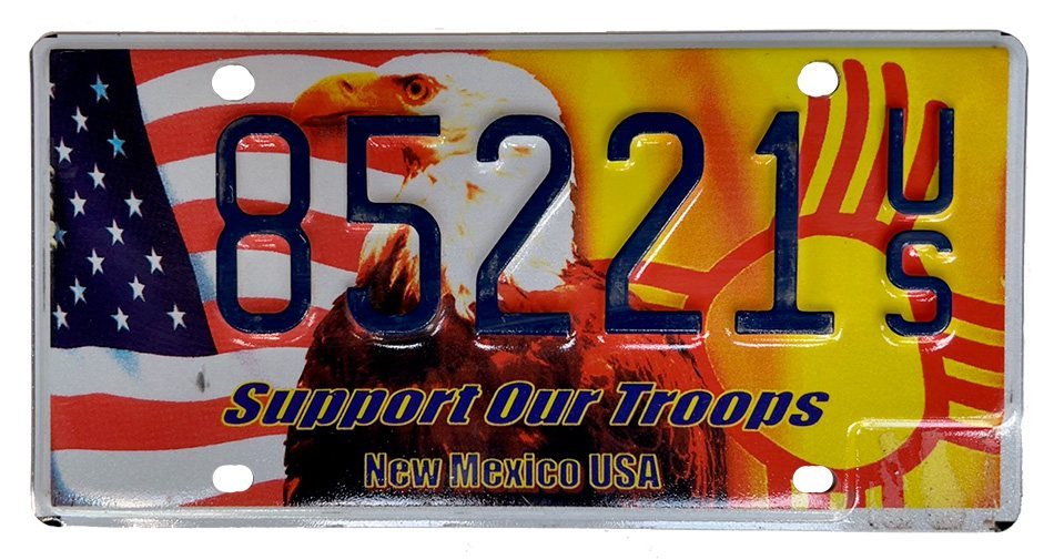 New Mexico - Eagle - Support the Troops