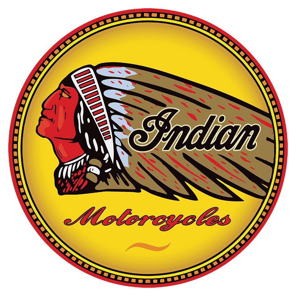 Indian Motorcycles - 50 cm rond