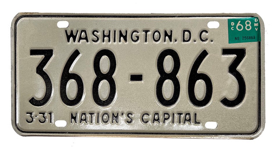 Washington DC - 1968 - District of Columbia