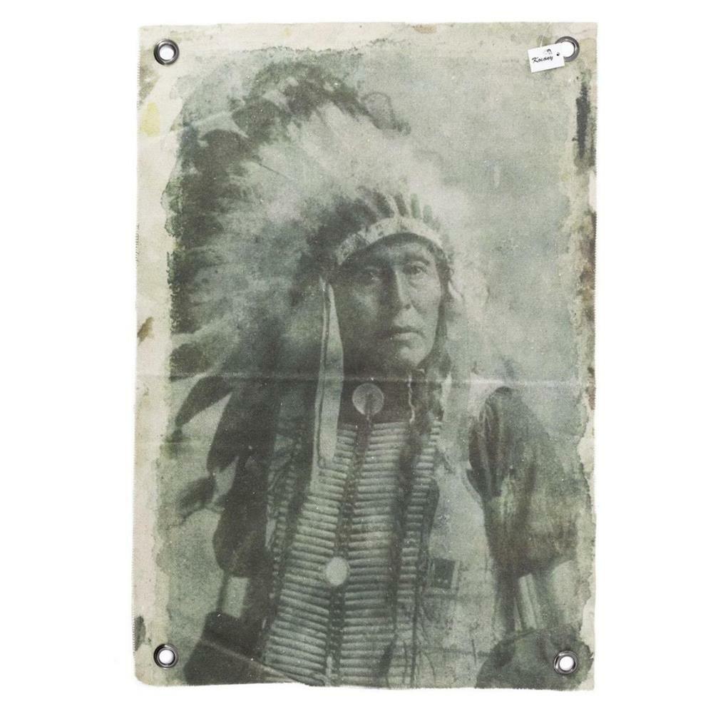 Wanddoek Canvas - Indian 3