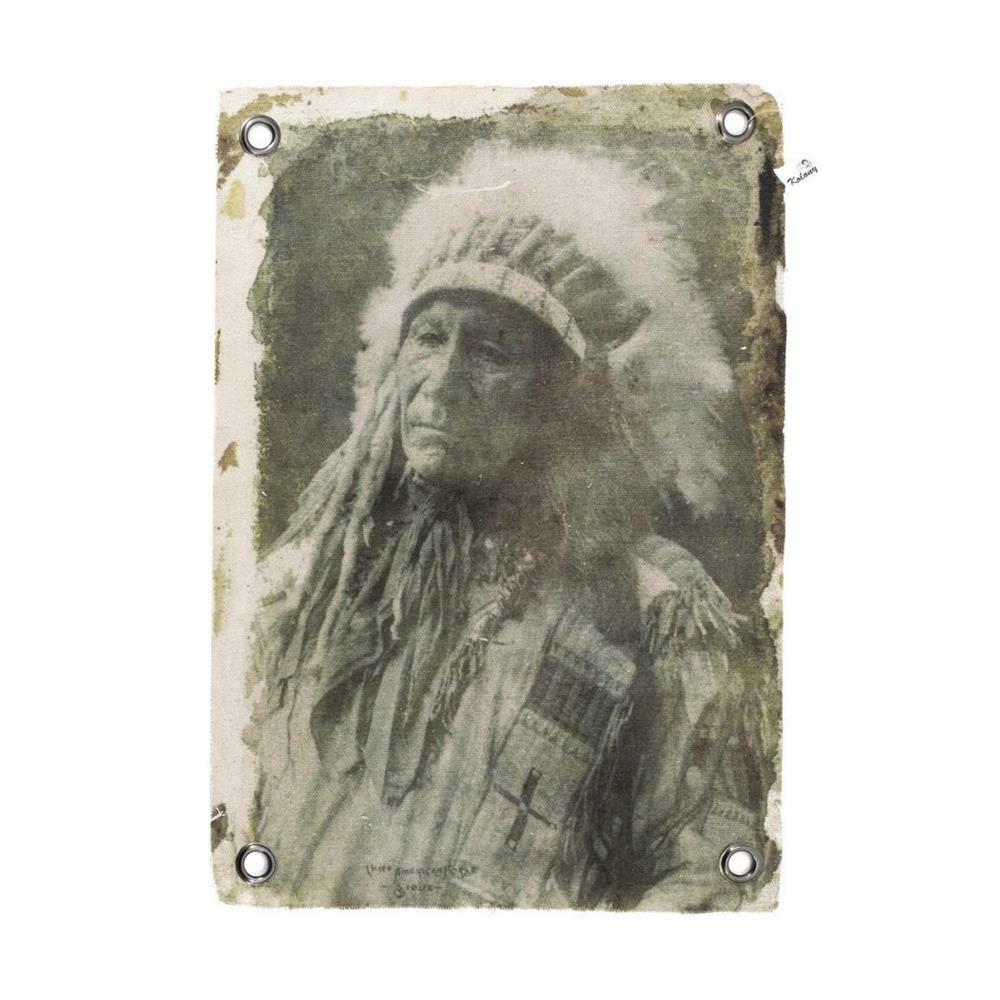 Wanddoek Canvas - Indian 4