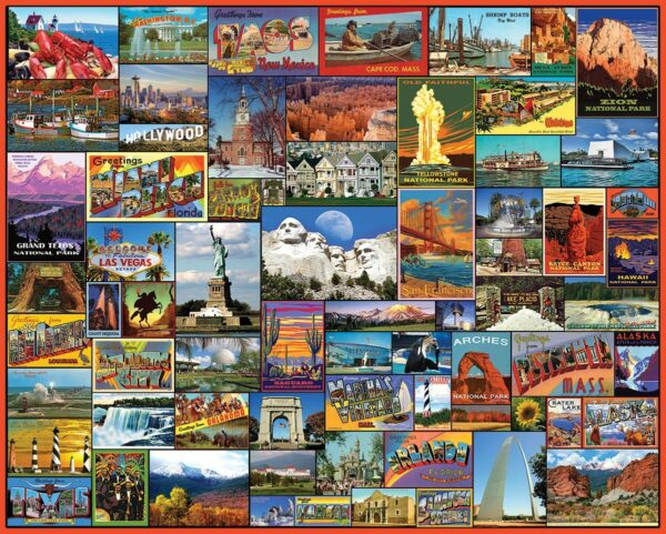 Best Places in America puzzel - Afbeelding 2