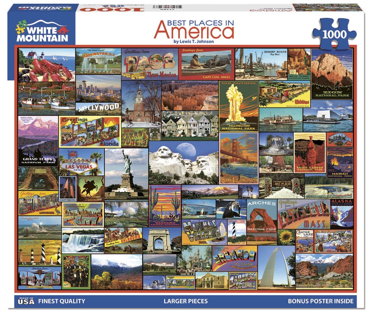 Best Places in America puzzel