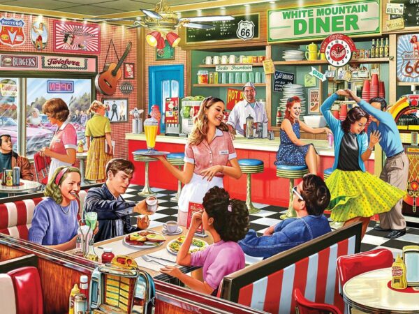 American Diner puzzel - Afbeelding 2
