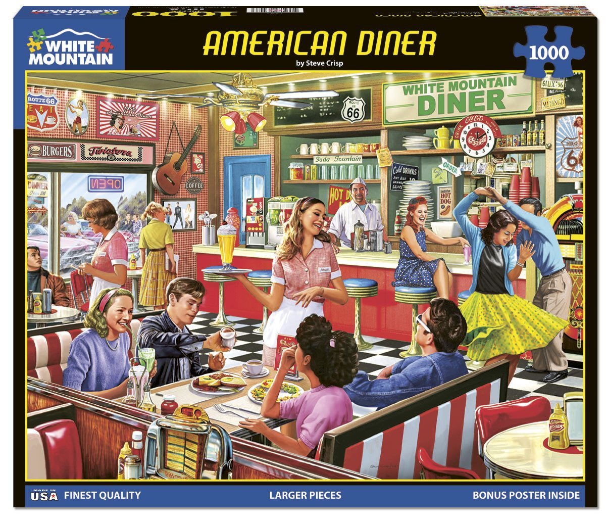 American Diner puzzel