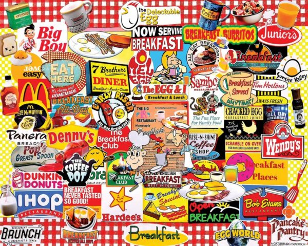 I Love Breakfast puzzel - Afbeelding 2