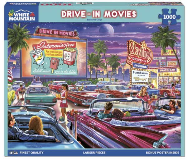 Drive in Movie puzzel