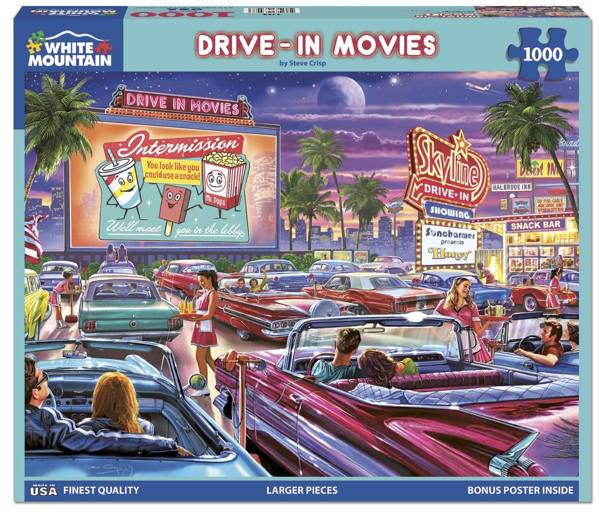Drive in Movie puzzel