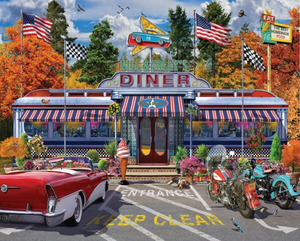 Bill & Sally's Diner puzzel - Afbeelding 2
