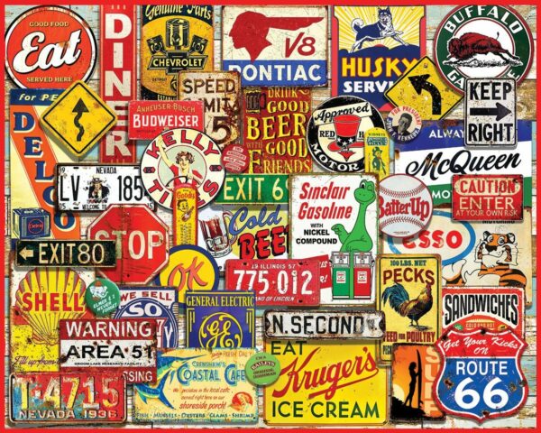 Great Old Signs puzzel - Afbeelding 2