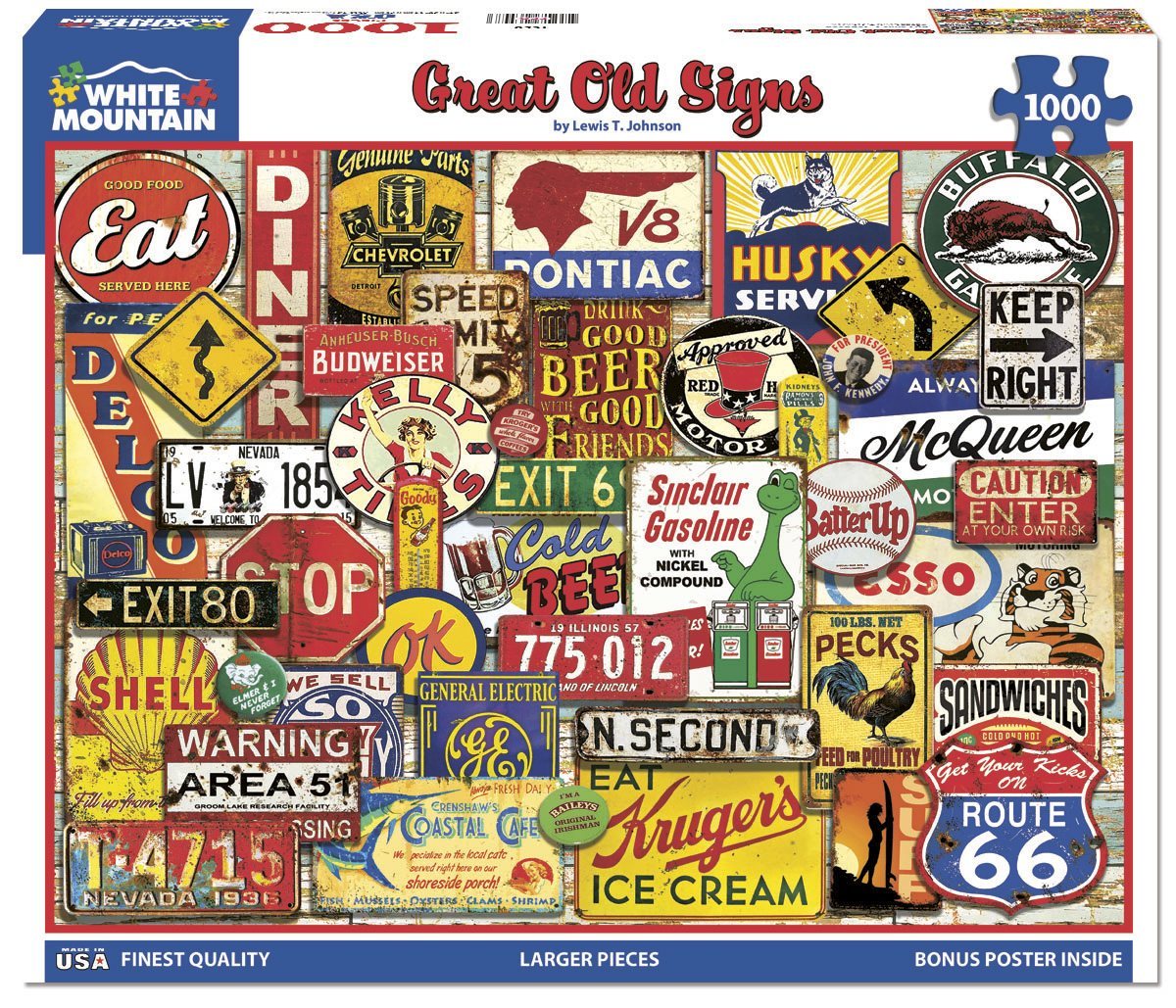 Great Old Signs puzzel
