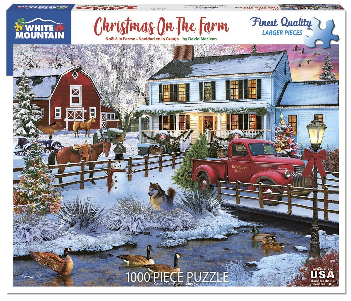 Christmas on the Farm puzzel