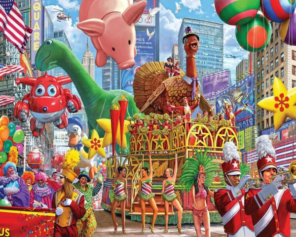 Thanksgiving Parade puzzel - Afbeelding 3
