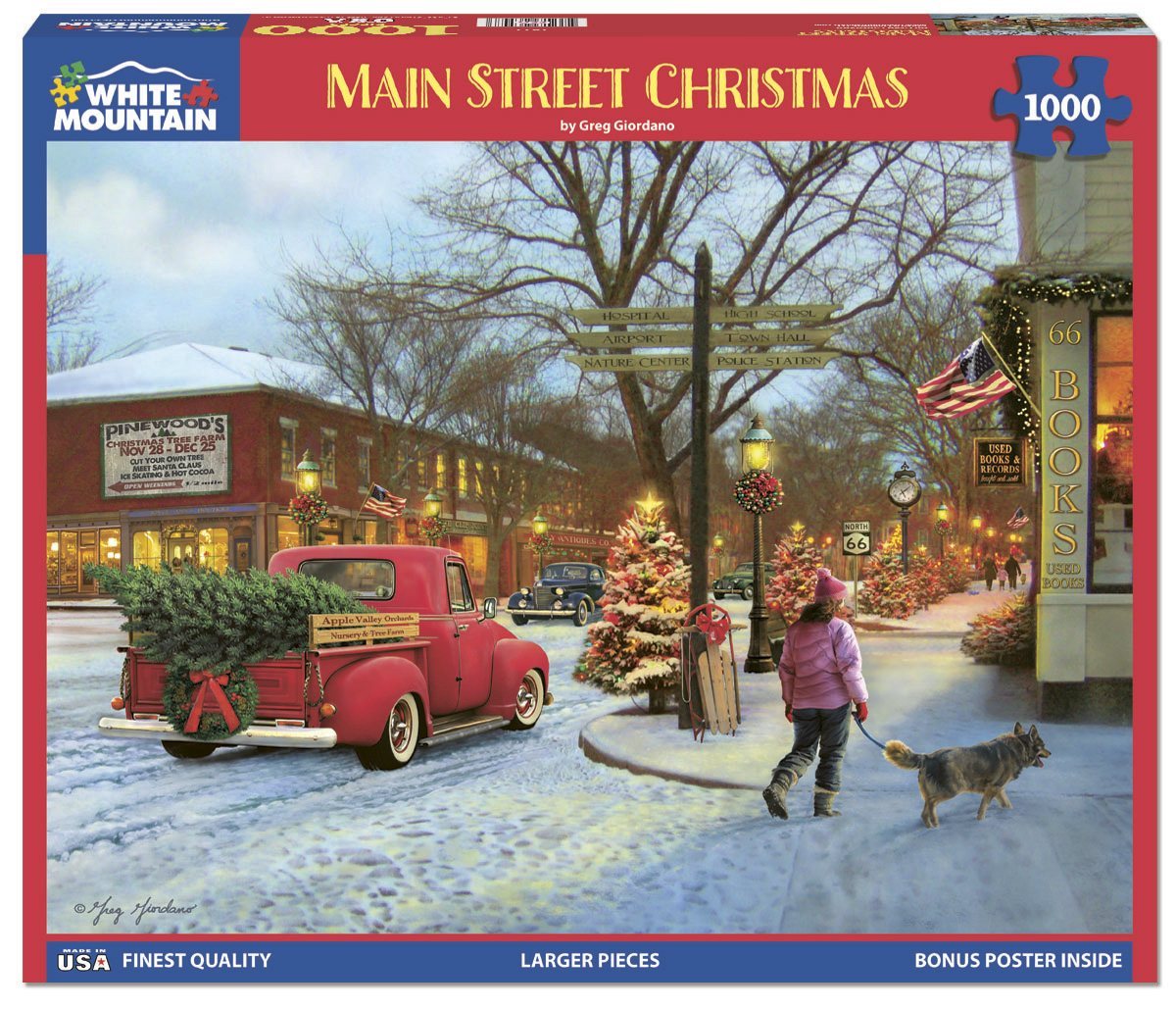 Main Street Christmas puzzel